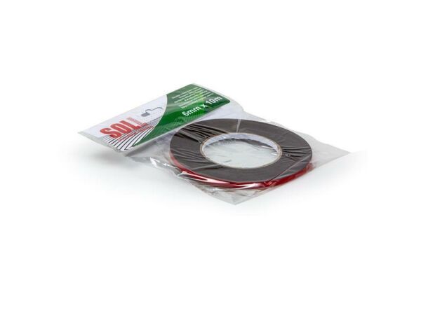 SOLL Doppelseitiges Klebeband 6 mm x 10 m