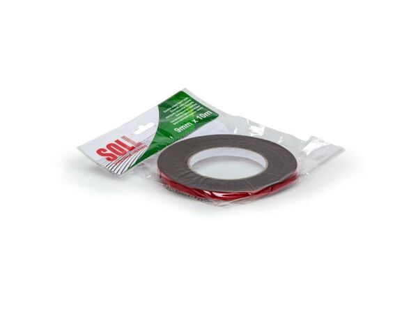 SOLL Doppelseitiges Klebeband 9 mm x 10 m