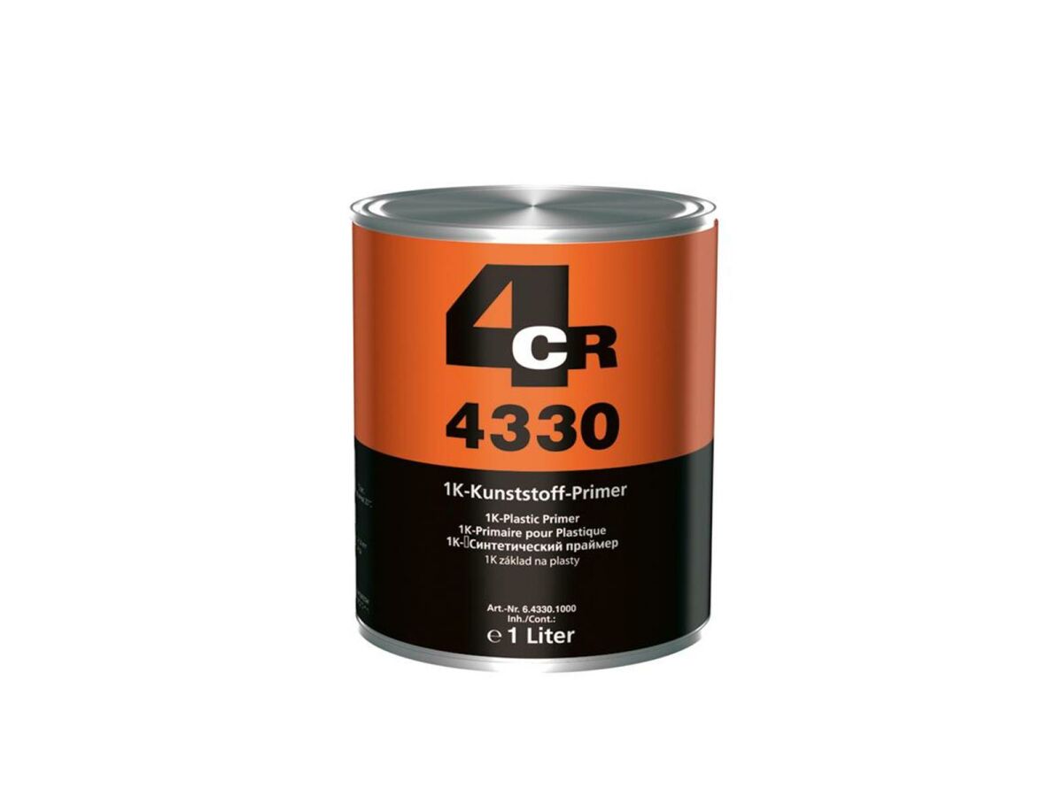 4CR 4330 1K Kunststoff Primer 1,0 L - Onlineshop rund um Lacke, Autol,  26,95 €