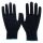 NITRAS Strickhandschuh mit PVC Noppen dunkelblau Gr. 8 / M (gelber Stickrand)