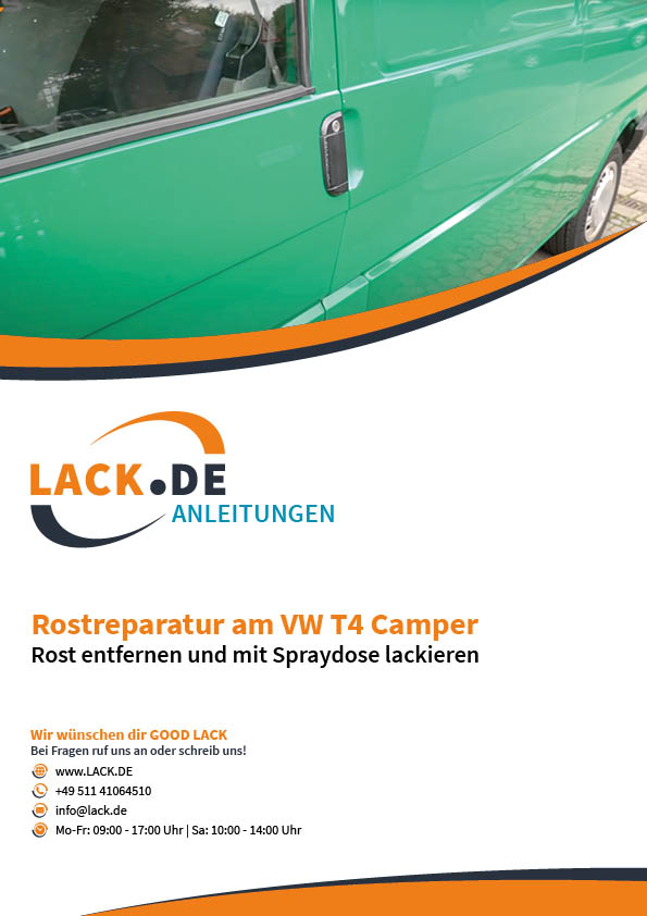 Wohnmobil Rost entfernen und mit Spraydose lackieren Anleitung Download