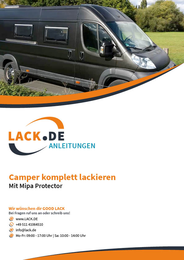 Wohnmobil komplett mit Mipa Protector lackieren